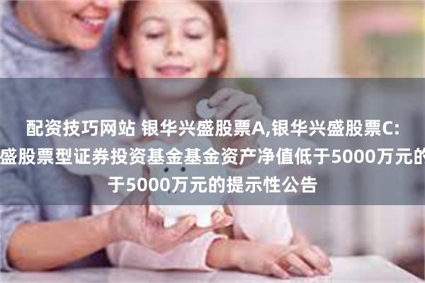 配资技巧网站 银华兴盛股票A,银华兴盛股票C: 关于银华兴盛股票型证券投资基金基金资产净值低于5000万元的提示性公告