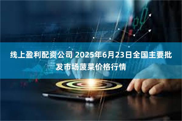 线上盈利配资公司 2025年6月23日全国主要批发市场菠菜价格行情